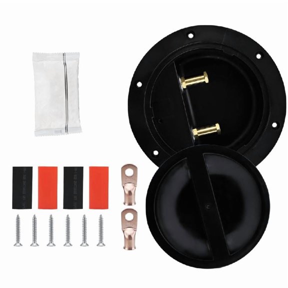 Junction Box Fishing Boat Waterproof Power Supply Base with Rotating Lid