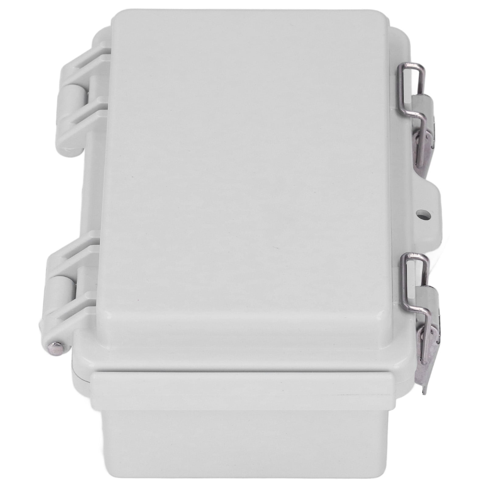 Junction Box, Hinged Cover Waterproof Power Enclosure ABS For Outdoor