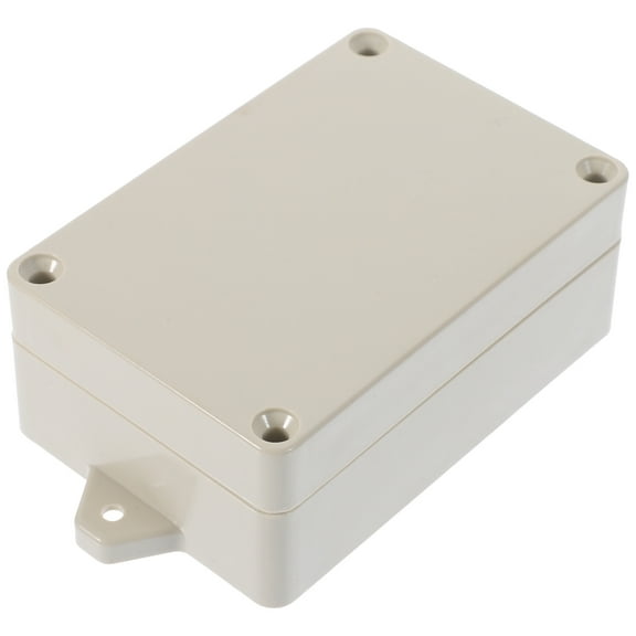 Junction Box Multi Outlet Electric Outdoor Extension Cord White