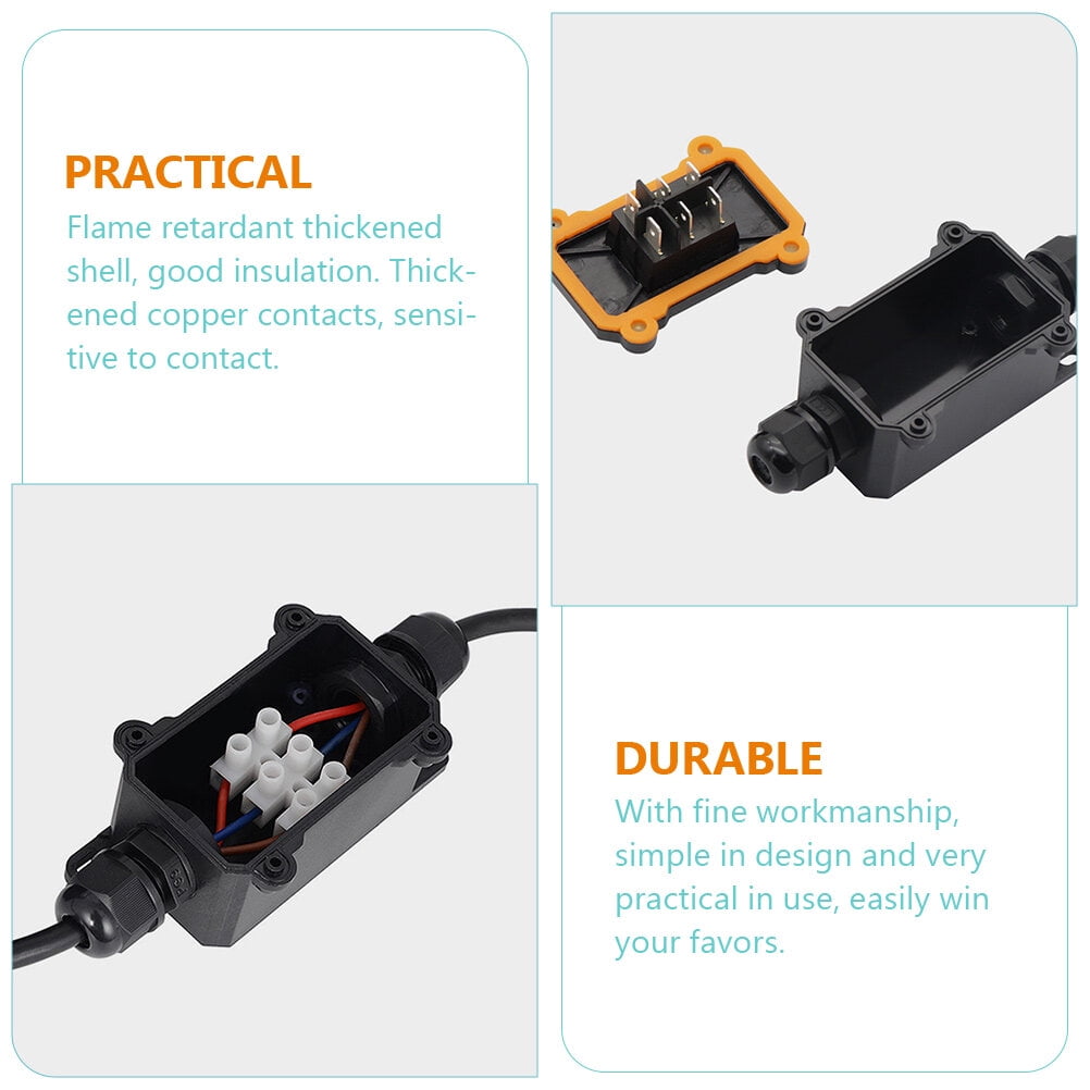 Junction Box With 3gear Switch Waterproof Electrical Box For Water
