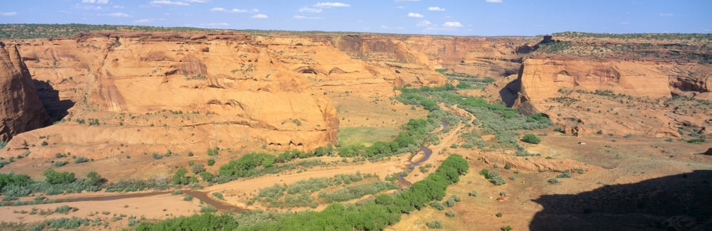 Junction Overlook Canyon de Chelly National Monument Arizona Canvas Art - Panoramic Images (36 x 12)