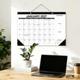 thumbnail image 1 of June 2026 – December 2027 English Wall Calendar, 19-Month Daily Planner Calendar for Home & Office, Clear Large-Date Design for Easy Schedule Tracking, Practical Yearly Organizer for Daily Life, A, 1 of 4