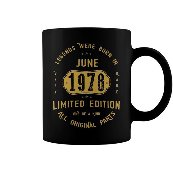 June Birthday Gift June Limited Edition Coffee Mugs