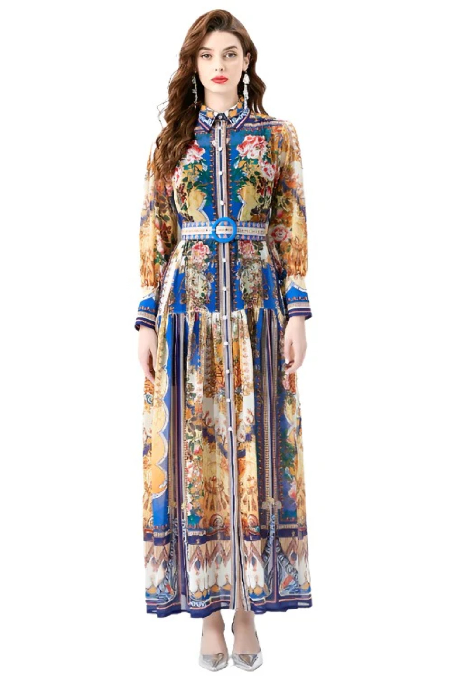 June Cleaver Vintage Maxi Dress Walmart