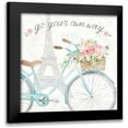 thumbnail image 1 of June, Dina 12x12 Black Modern Framed Museum Art Print Titled - Boho Ride II, 1 of 5