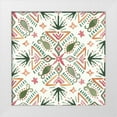thumbnail image 1 of June, Dina 12x12 White Modern Wood Framed Museum Art Print Titled - Sweet Southwest Pattern III, 1 of 4