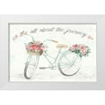thumbnail image 1 of June, Dina 14x11 White Modern Wood Framed Museum Art Print Titled - Boho Ride VI, 1 of 4