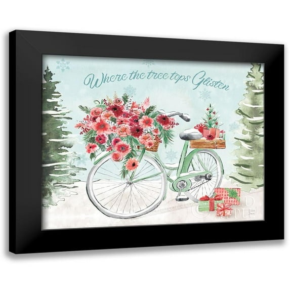 June, Dina 18x15 Black Modern Framed Museum Art Print Titled - Holiday Ride III