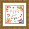 thumbnail image 1 of June, Dina 20x20 Gold Ornate Wood Framed with Double Matting Museum Art Print Titled - Sweet and Spicy XVII, 1 of 4
