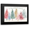 thumbnail image 1 of June, Dina 24x17 Black Modern Framed Museum Art Print Titled - Holiday Sparkle I, 1 of 5