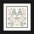 thumbnail image 1 of June, Dina 26x26 Black Ornate Wood Framed with Double Matting Museum Art Print Titled - Holiday Sparkle IX, 1 of 4