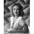 thumbnail image 1 of June Duprez on a Decent Dress Hand on Table Portrait Photo Print (8 x 10), 1 of 1