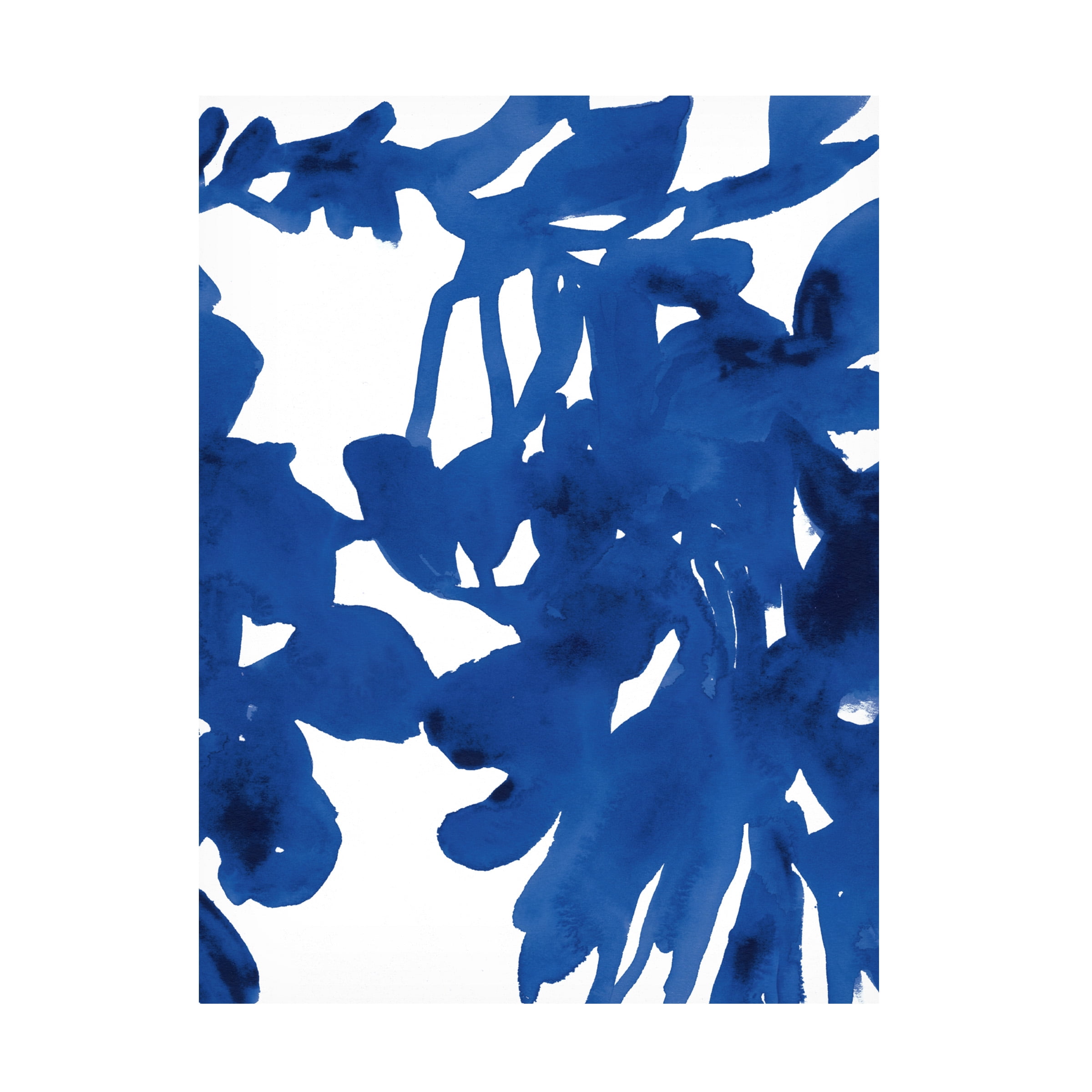 June Erica Vess 'Azure Silhouette I' Canvas Art