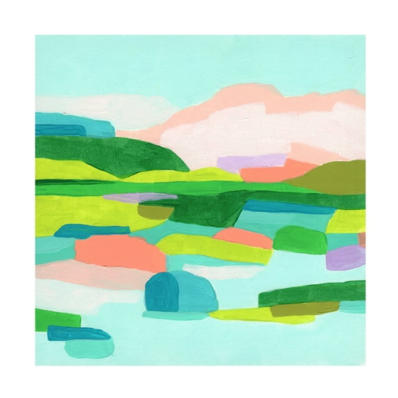 June Erica Vess 'Coastal Confection II' Canvas Art