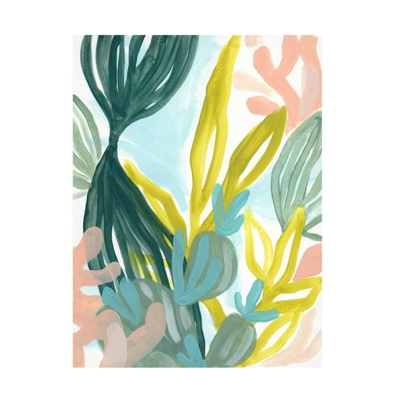 June Erica Vess 'Coral Garden I' Canvas Art