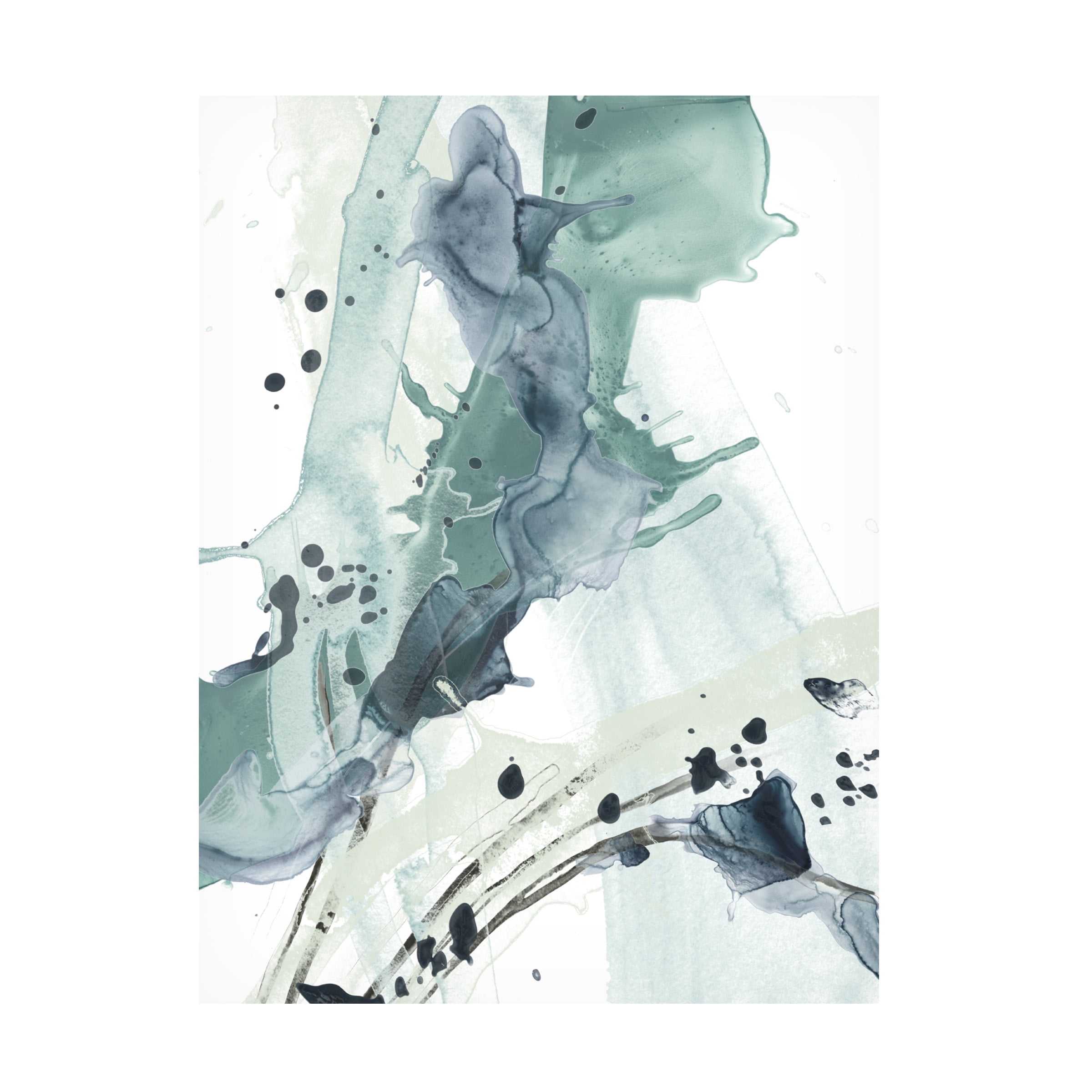 June Erica Vess 'Deep Splash I' Canvas Art