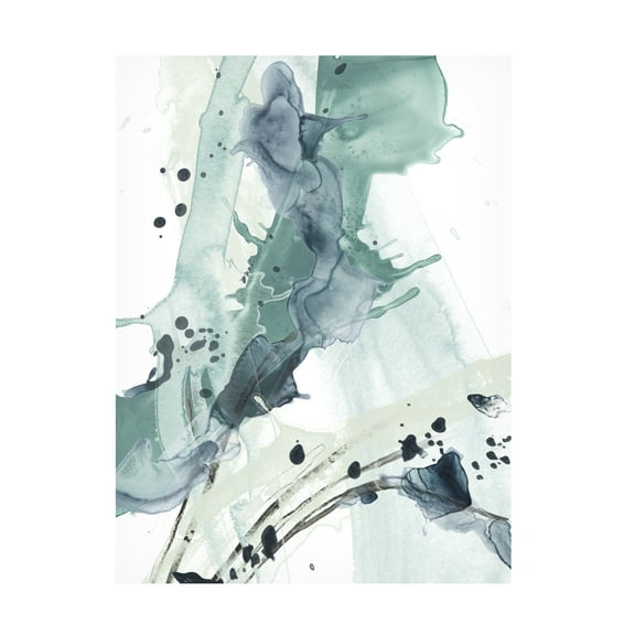 June Erica Vess 'Deep Splash I' Canvas Art