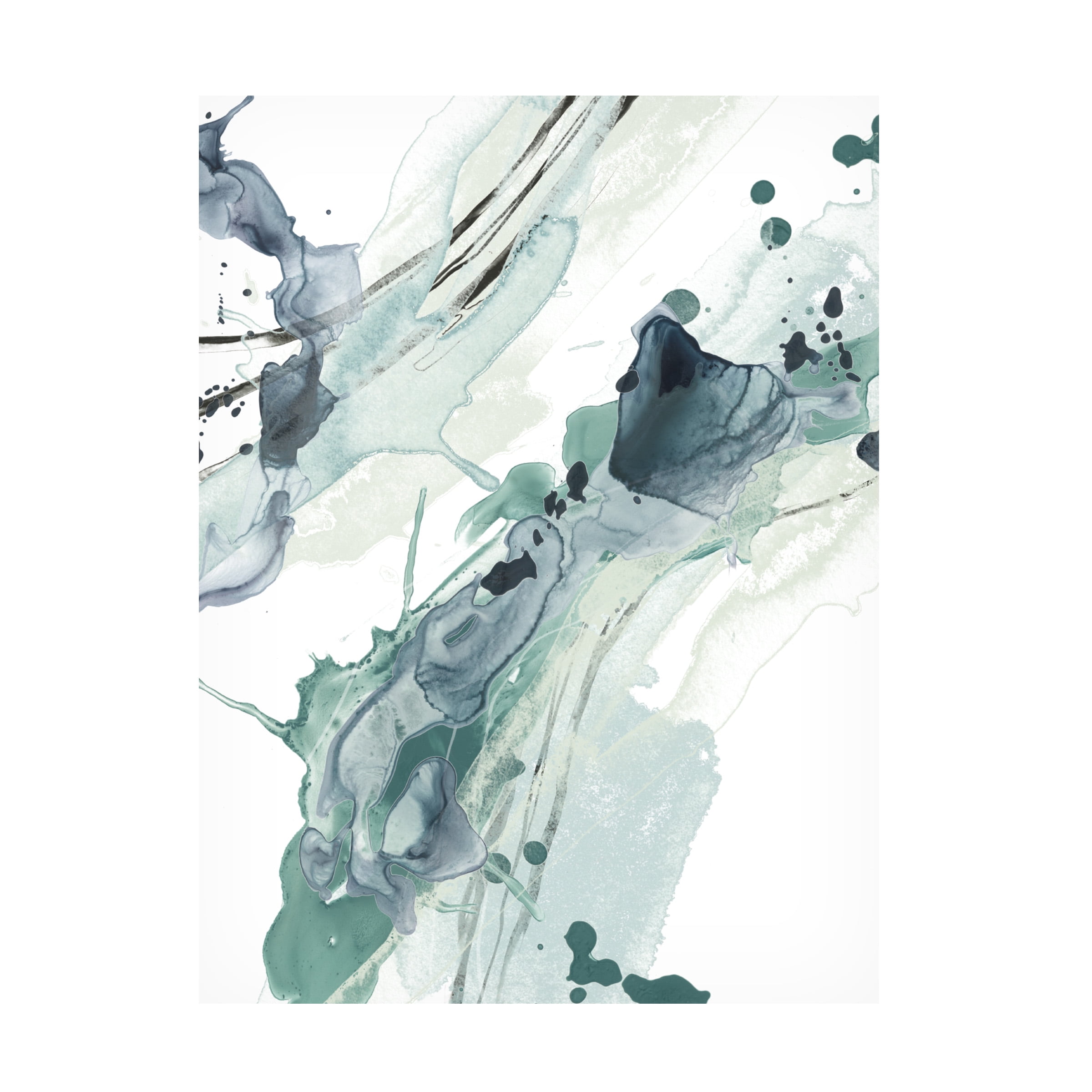 June Erica Vess 'Deep Splash II' Canvas Art