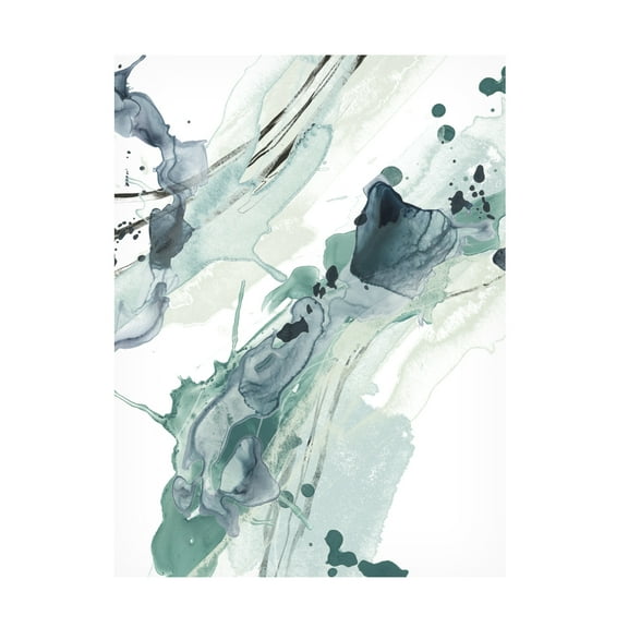 June Erica Vess 'Deep Splash II' Canvas Art