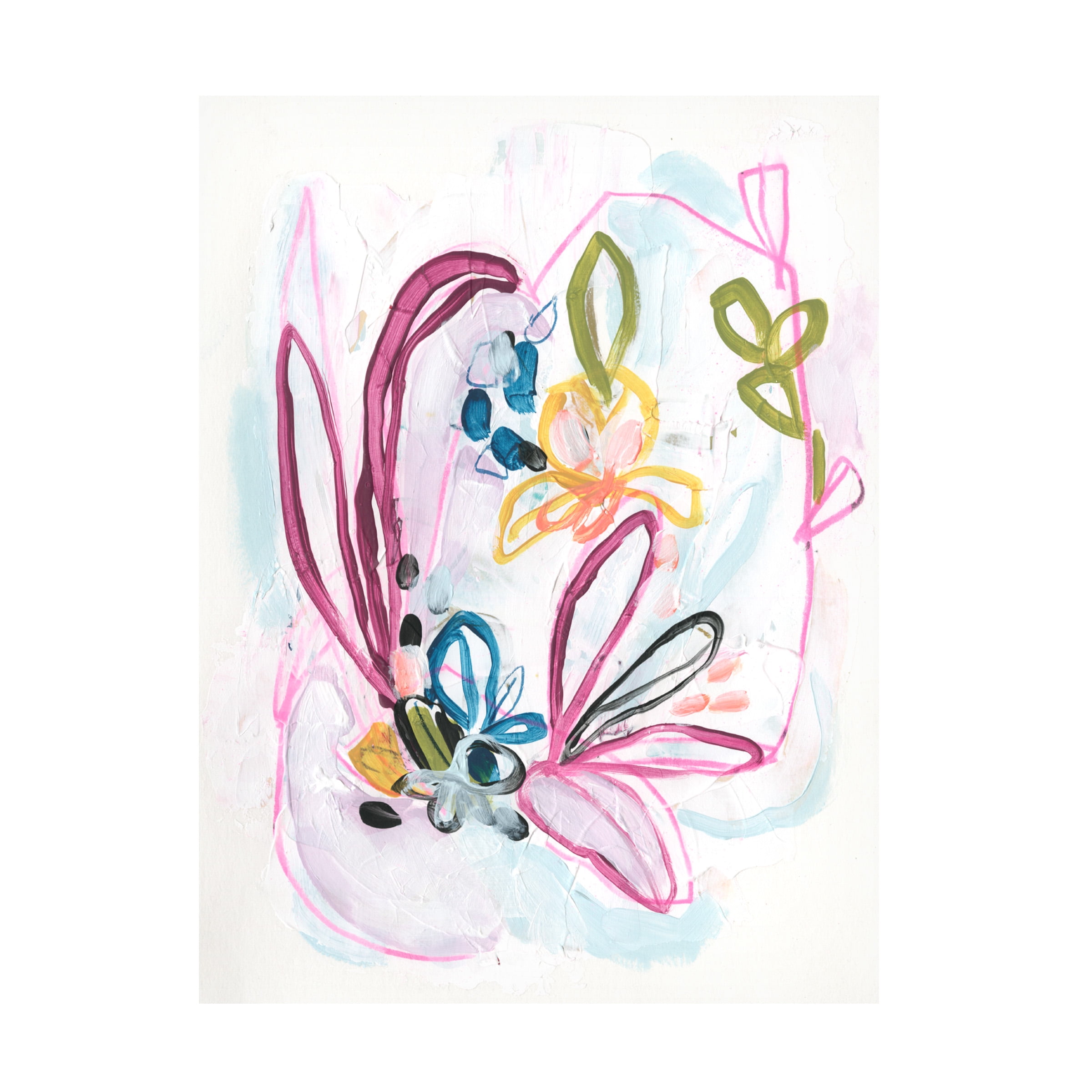 June Erica Vess 'Garden Allusion IV' Canvas Art