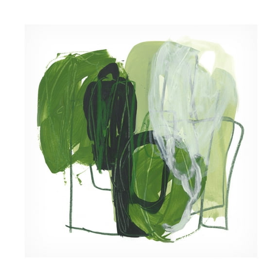 June Erica Vess 'Jade Schematic VI' Canvas Art