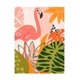 thumbnail image 1 of June Erica Vess 'Jungle Flamingo II' Canvas Art, 1 of 3