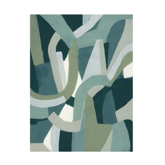 June Erica Vess 'Limestone Puzzle I' Canvas Art