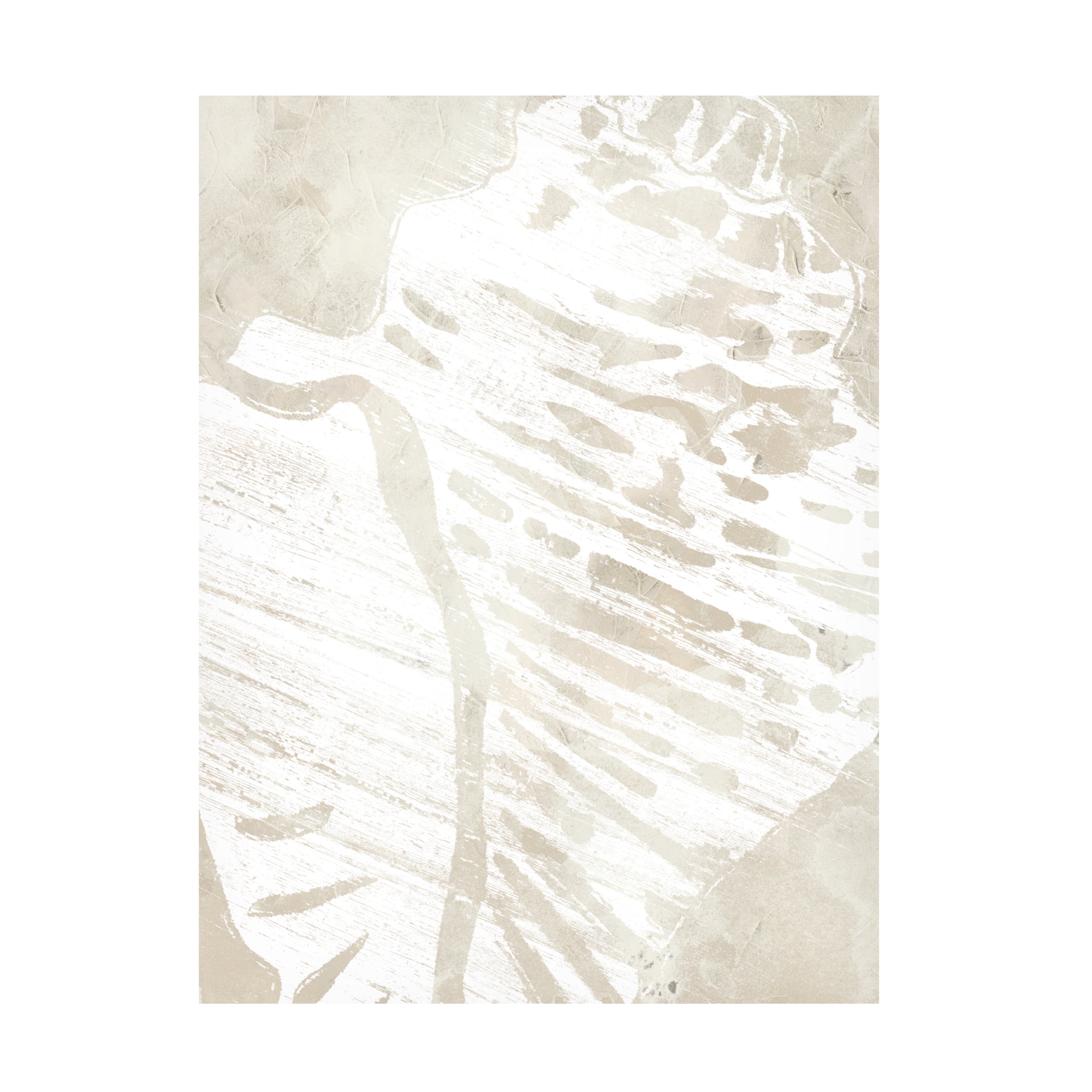 June Erica Vess 'Linen Tropical Silhouette III' Canvas Art