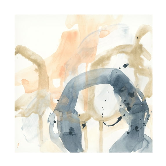 June Erica Vess 'Liquid Blueprint IX' Canvas Art