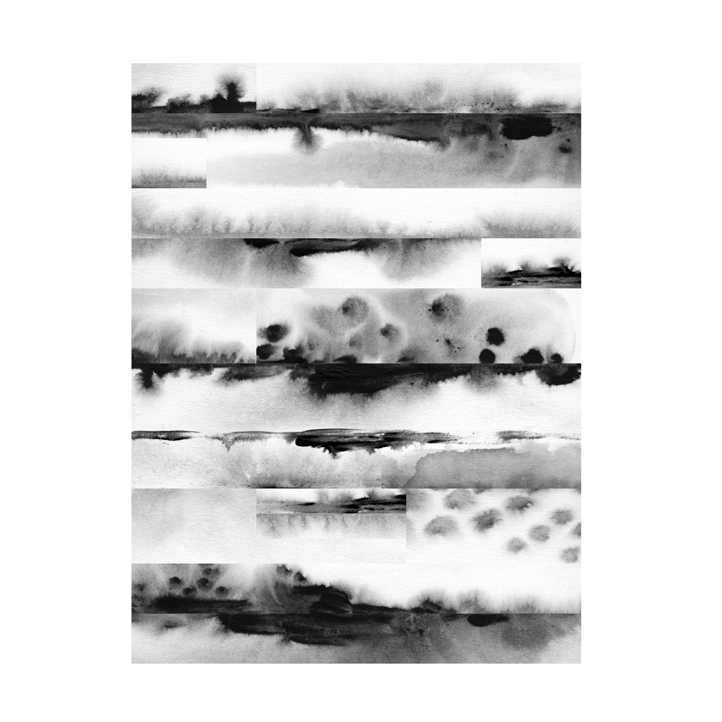 June Erica Vess 'Litmus Layers II' Canvas Art