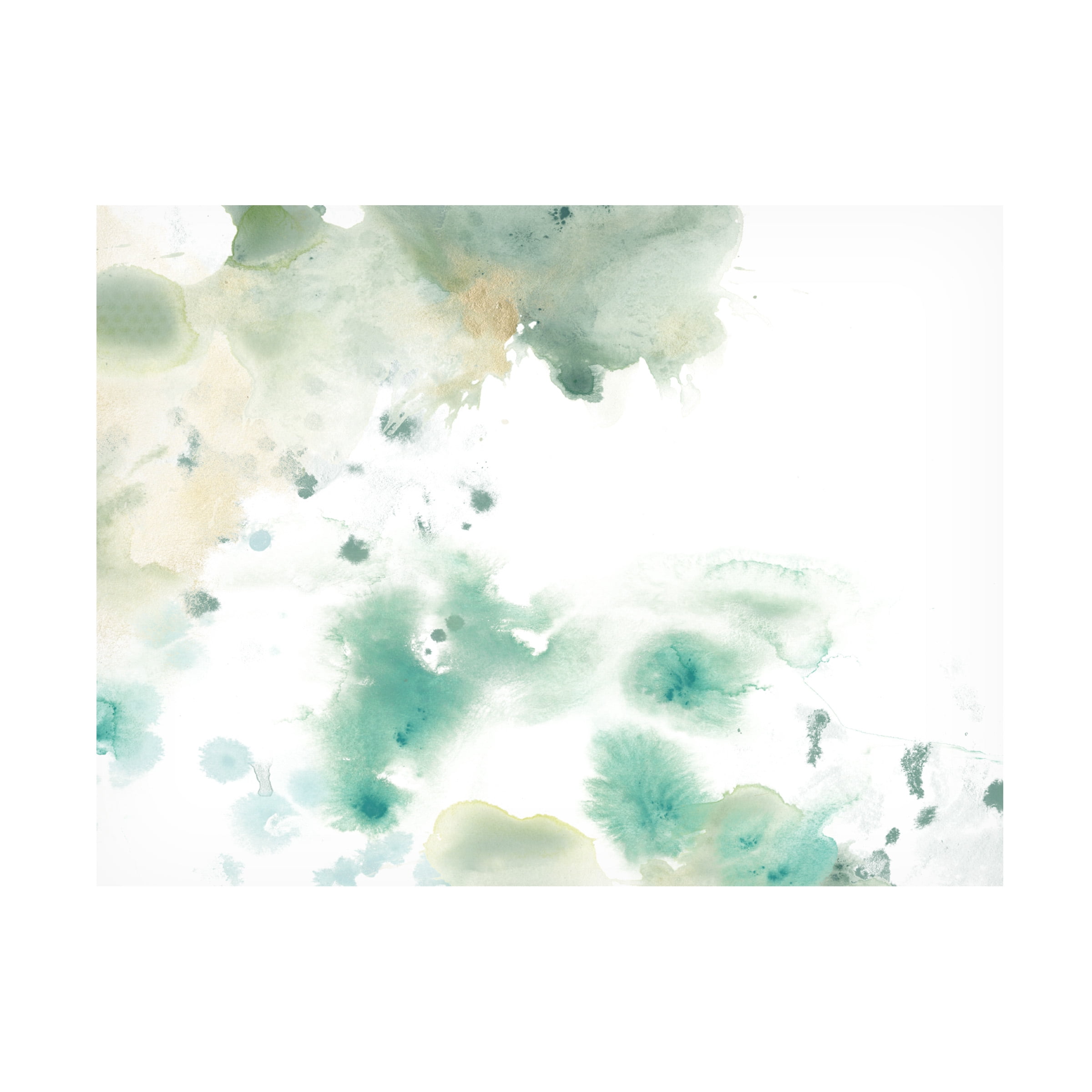 June Erica Vess 'Marble Seafoam I' Canvas Art