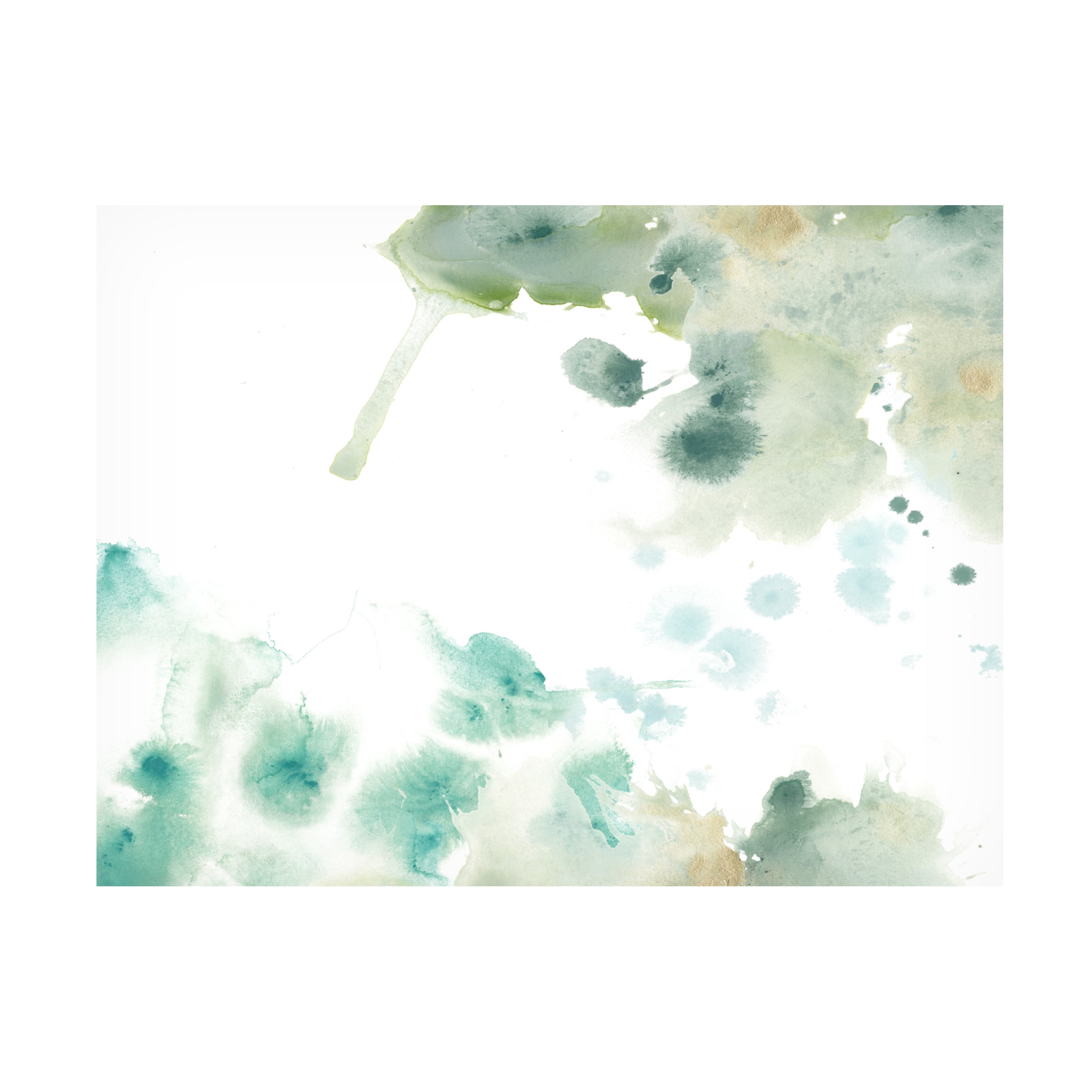 June Erica Vess 'Marble Seafoam II' Canvas Art