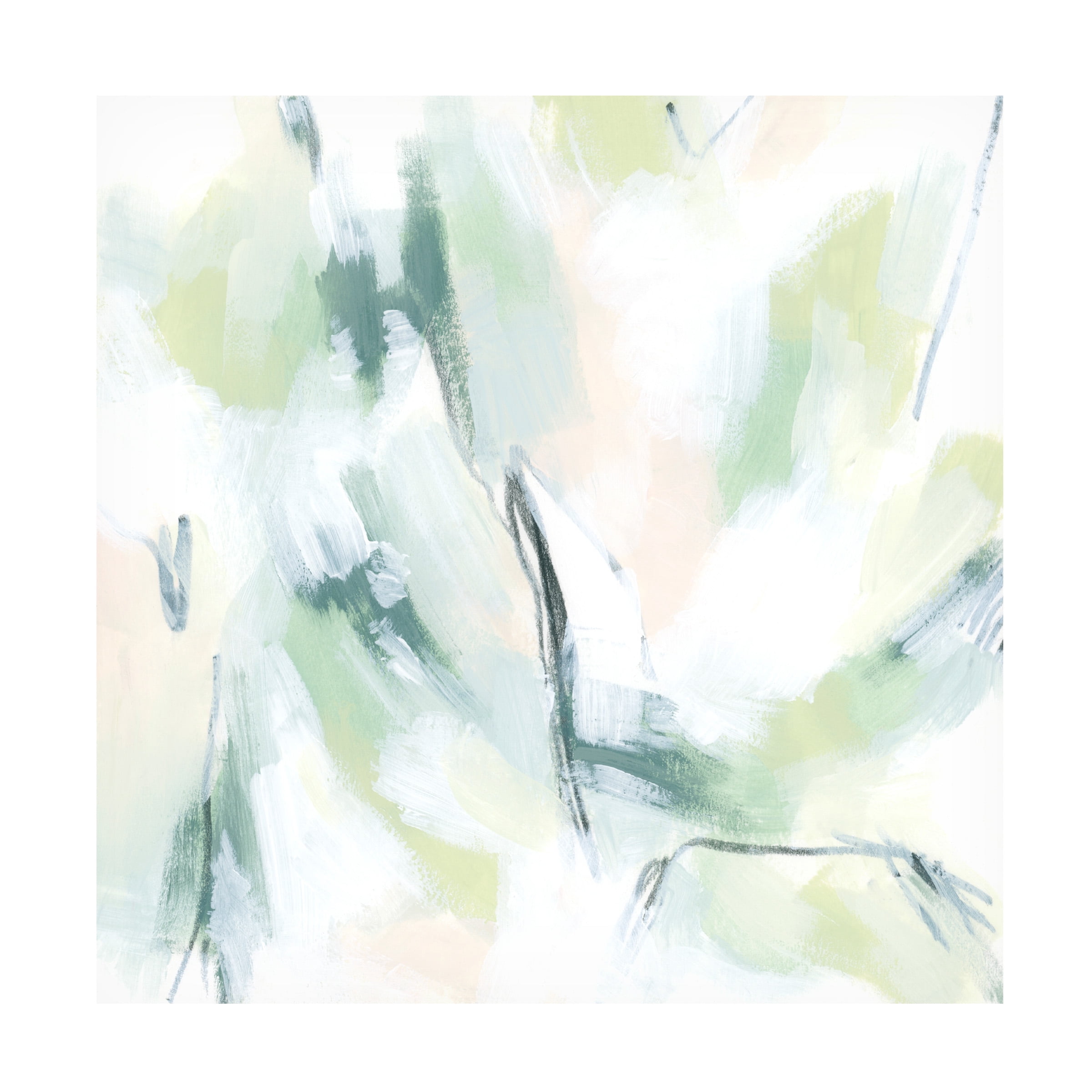 June Erica Vess 'Mint Fissure I' Canvas Art