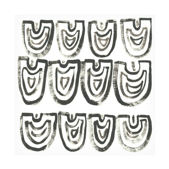 June Erica Vess 'Mixed Signals VIII' Canvas Art