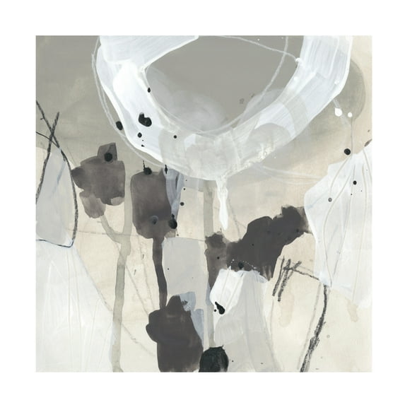 June Erica Vess 'Neutral Circuit II' Canvas Art