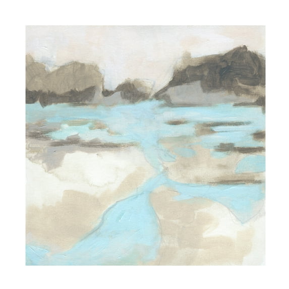 June Erica Vess 'Neutral Plain II' Canvas Art