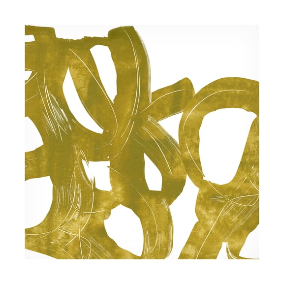 June Erica Vess 'Olive Helix II' Canvas Art