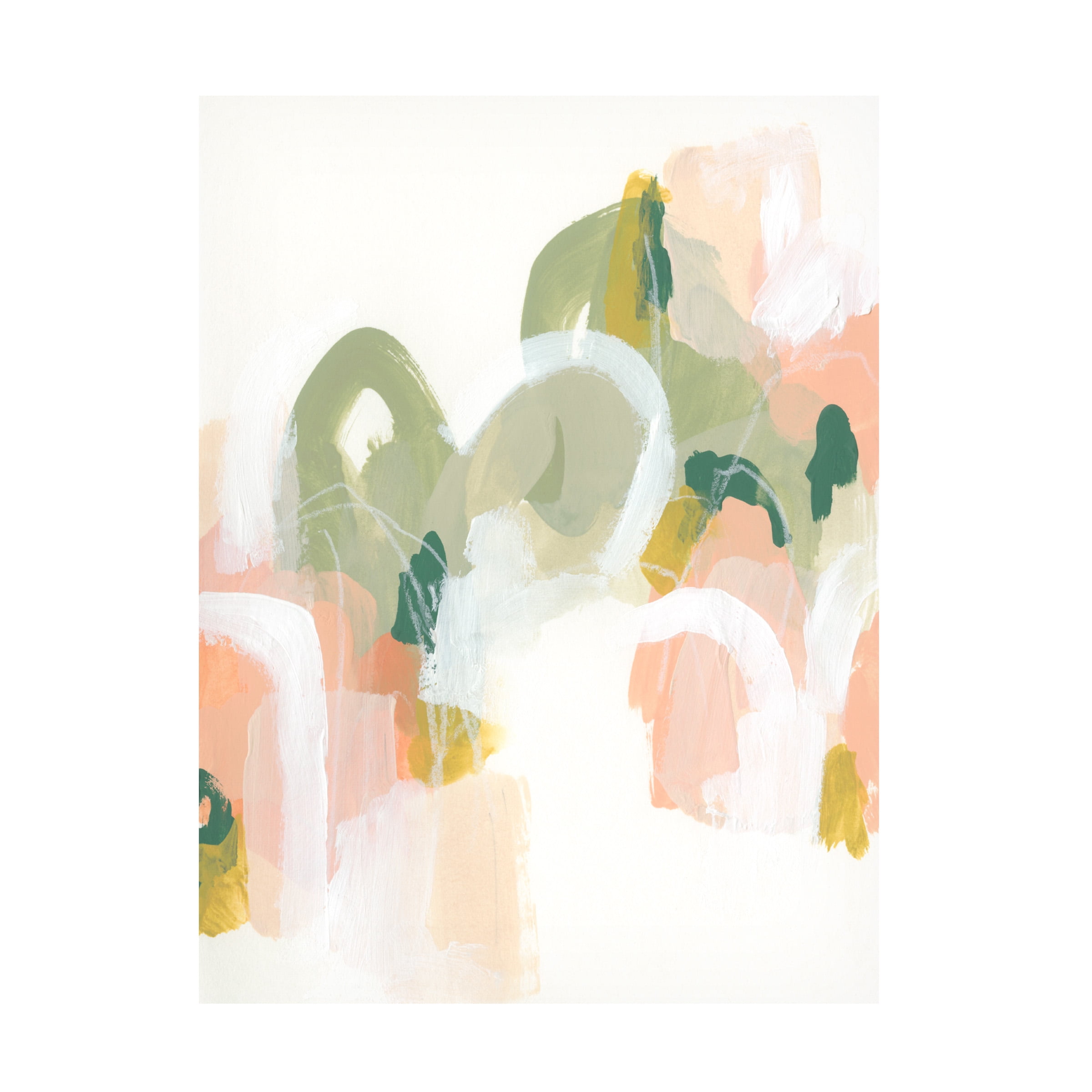 June Erica Vess 'Pastel Cascade II' Canvas Art