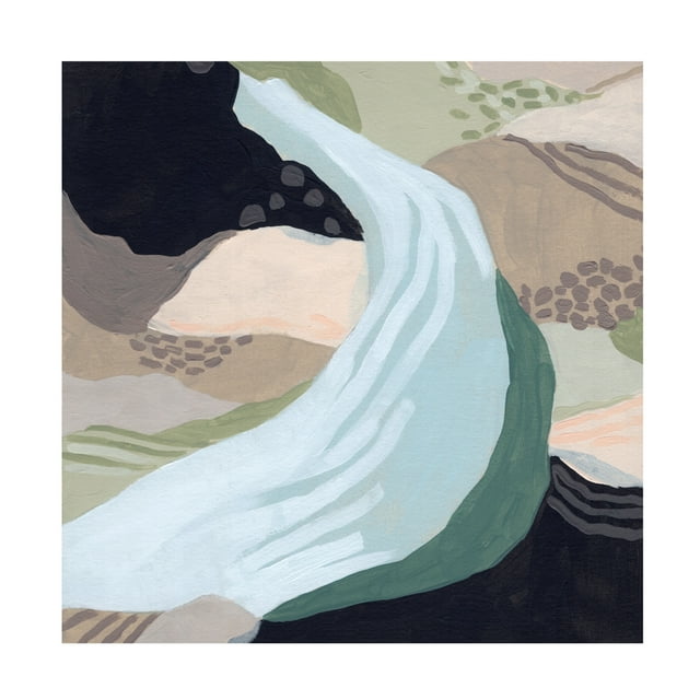 June Erica Vess 'River Bow I' Canvas Art