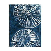 June Erica Vess 'Sea Batik II' Canvas Art