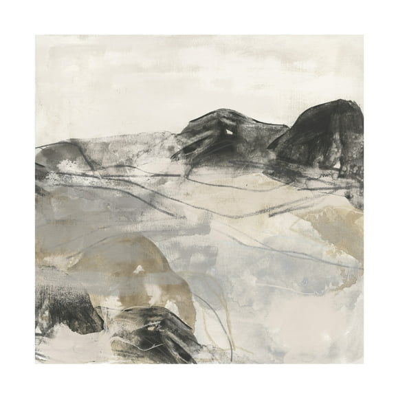 June Erica Vess 'Stone River II' Canvas Art