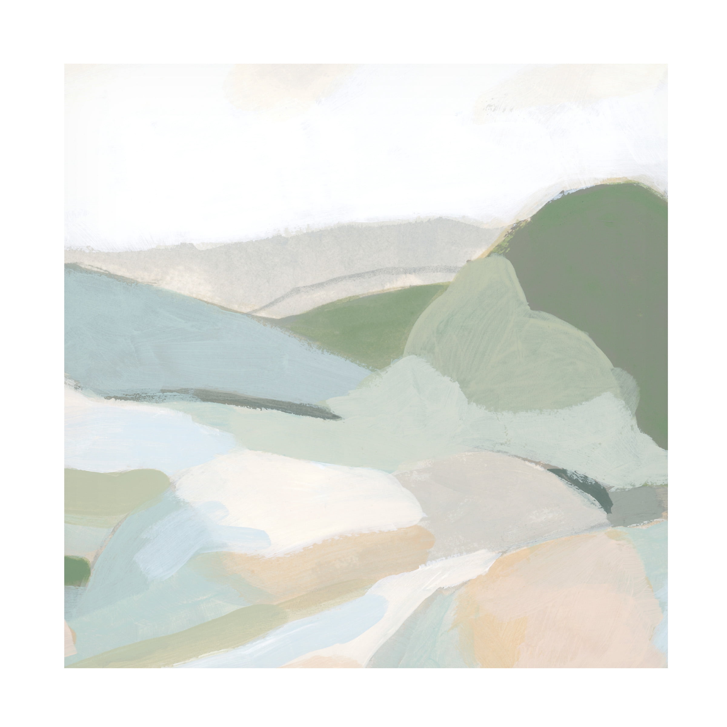 June Erica Vess 'Tonal Vista IV' Canvas Art