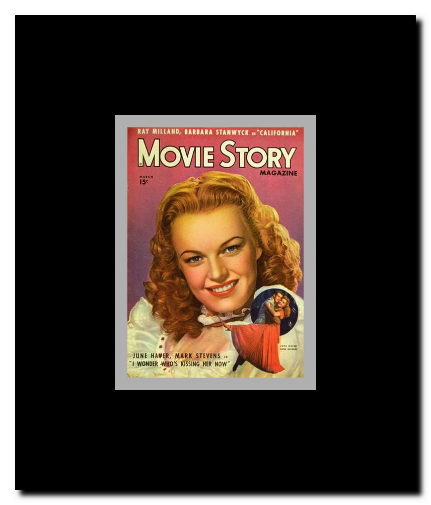 June Haver Framed Movie Poster