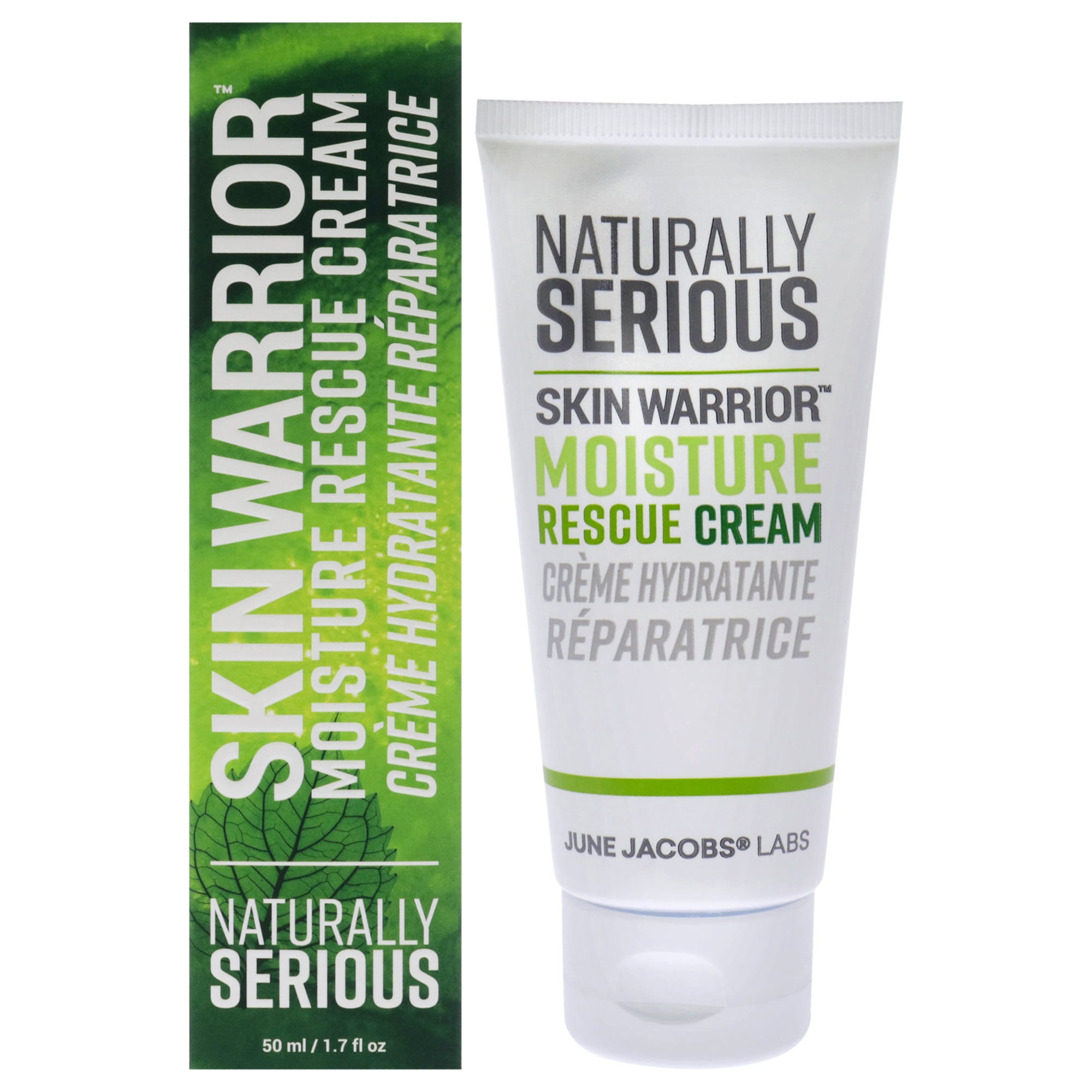 Naturally Serious Skin Warrior Moisture Rescue Cream , 1.7 oz Cream