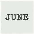 thumbnail image 1 of June Month Calendar Fun Text DIY Cookie Wall Craft Stencil - 5.5 Inch, 1 of 5