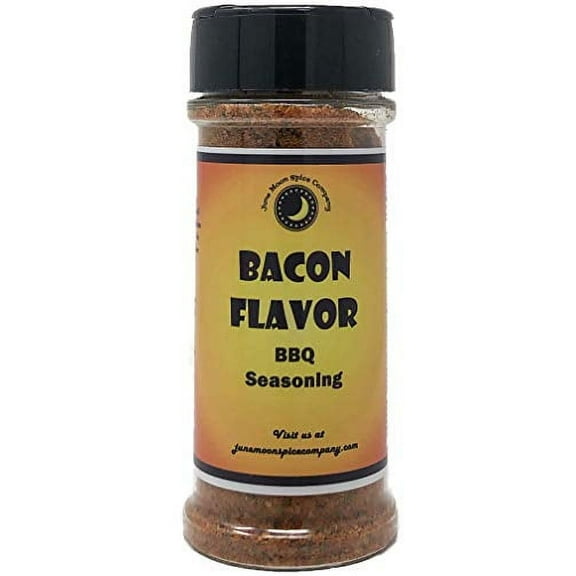 June Moon Spice Company's Bacon Flavor BBQ Seasoning | 5.5 fl. oz. Shaker Bottle