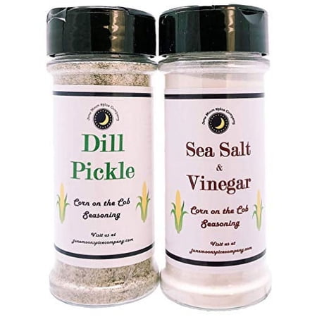 June Moon Spice Company's Corn on the Cob Seasoning Variety 2 Pack | 5.5 fl. oz. Shaker Bottles