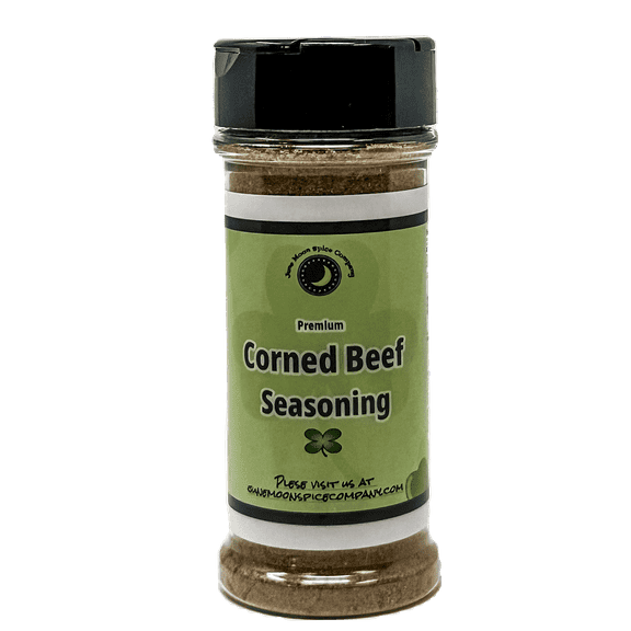 June Moon Spice Company's Corned Beef Seasoning | Gluten-Free | 5.5 fl. oz. Jar