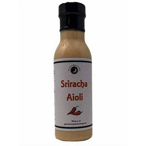 June Moon Spice Company's Sriracha Aioli Sauce | Premium | 12 fl. oz. Flavor Lock Bottle