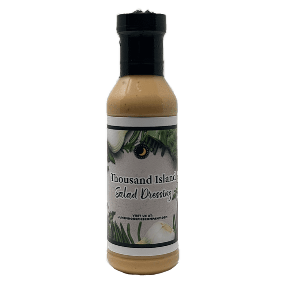June Moon Spice Company's Thousand Island Salad Dressing | Premium | 12 fl. oz. Flavor Lock Bottle